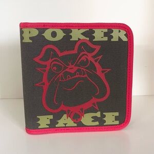 Poker Face Bulldog Wallet